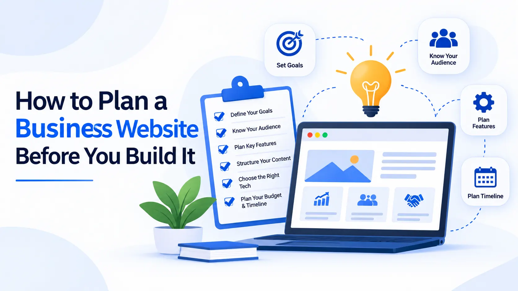 How to Plan a Business Website Before You Build It