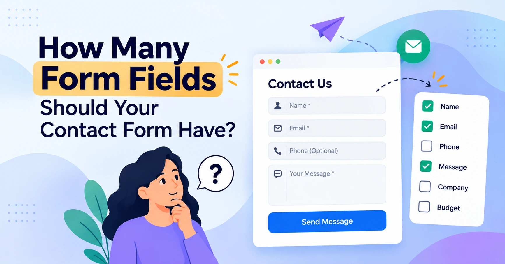 How Many Form Fields Should Your Contact Form Have