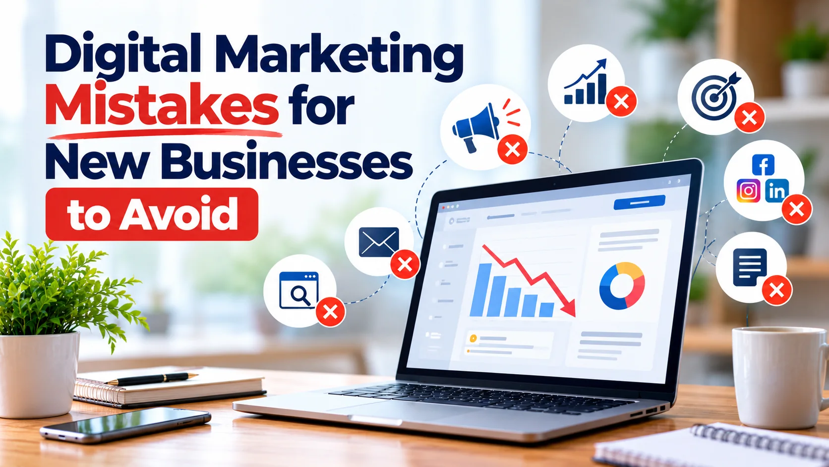 Digital Marketing Mistakes for New Businesses to Avoid 
