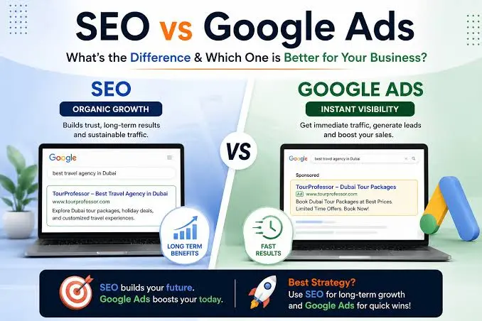 Google Ads vs. SEO: Which Should Dubai SMEs Invest