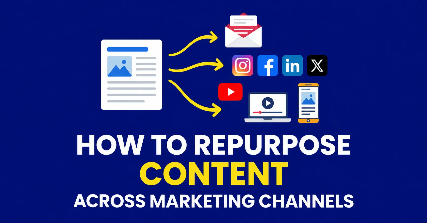 How to Repurpose Content Across Marketing Channels