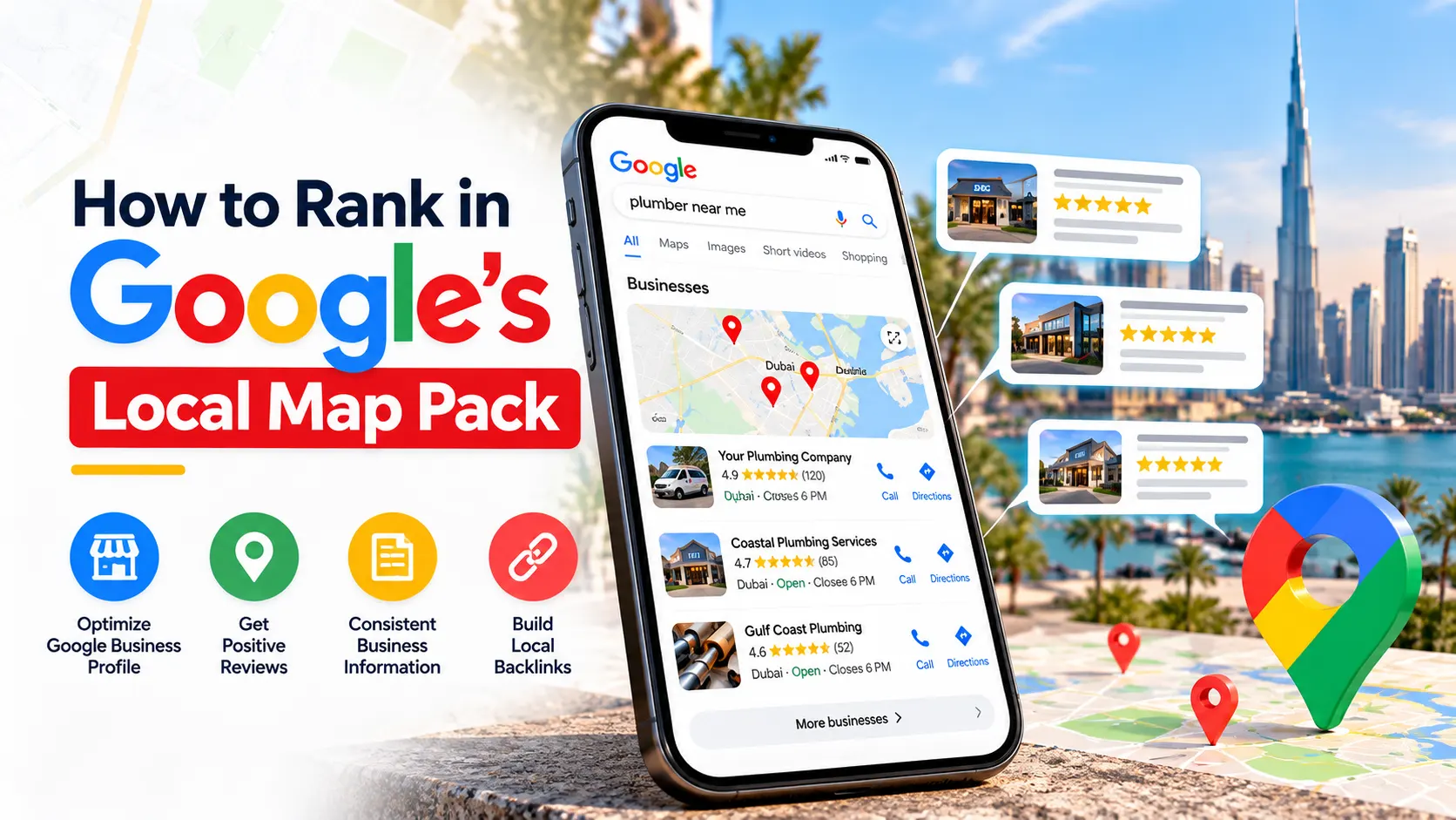 How to Rank in Google's Local Map Pack